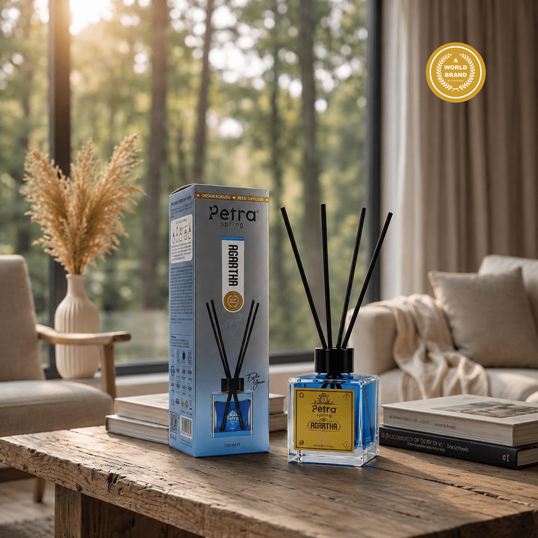 Agartha 100ML Bambu Çubuklu Oda Kokusu - Petra Spring