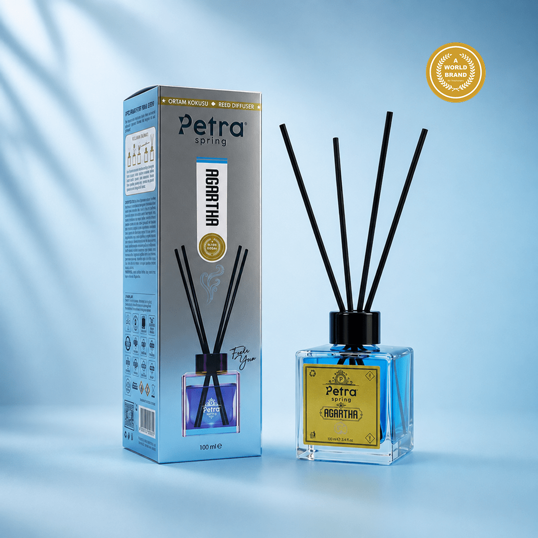 Agartha 100ML Bambu Çubuklu Oda Kokusu - Petra Spring