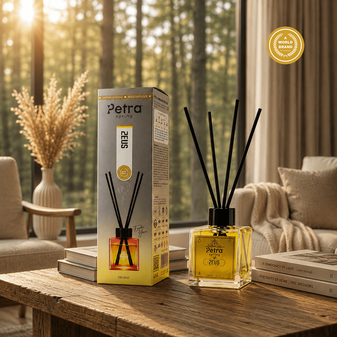 Zeus 100ML Bambu Çubuklu Oda Kokusu - Petra Spring